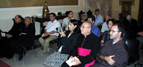 I presenti in Episcopio all'apertura dell'Inchiesta Diocesana partecipanti cerimonia