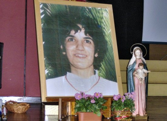 Il quadro con l'immagine di Simona quadro
